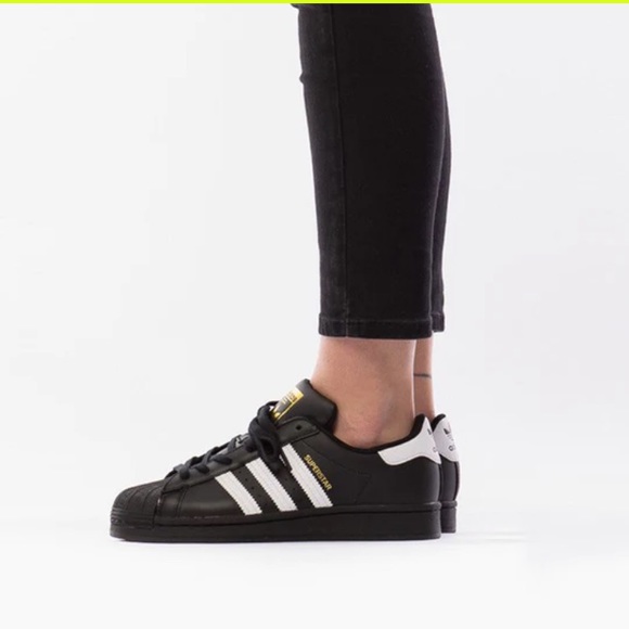 adidas Superstar J 'Core Black' B23642 - Picture 6 of 17